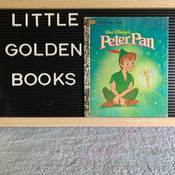A Little Golden Book Disney’s Peter Pan 1996